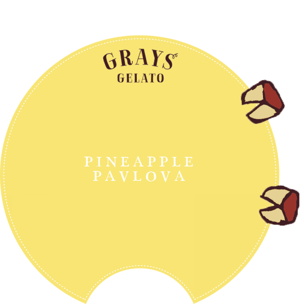Pineapple Pavlova
